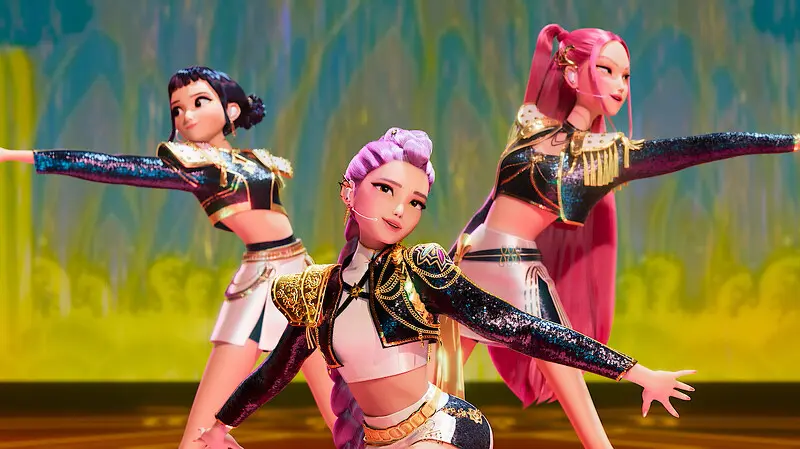 Netflix Kpop獵魔女團kpop Demon Hunters 4