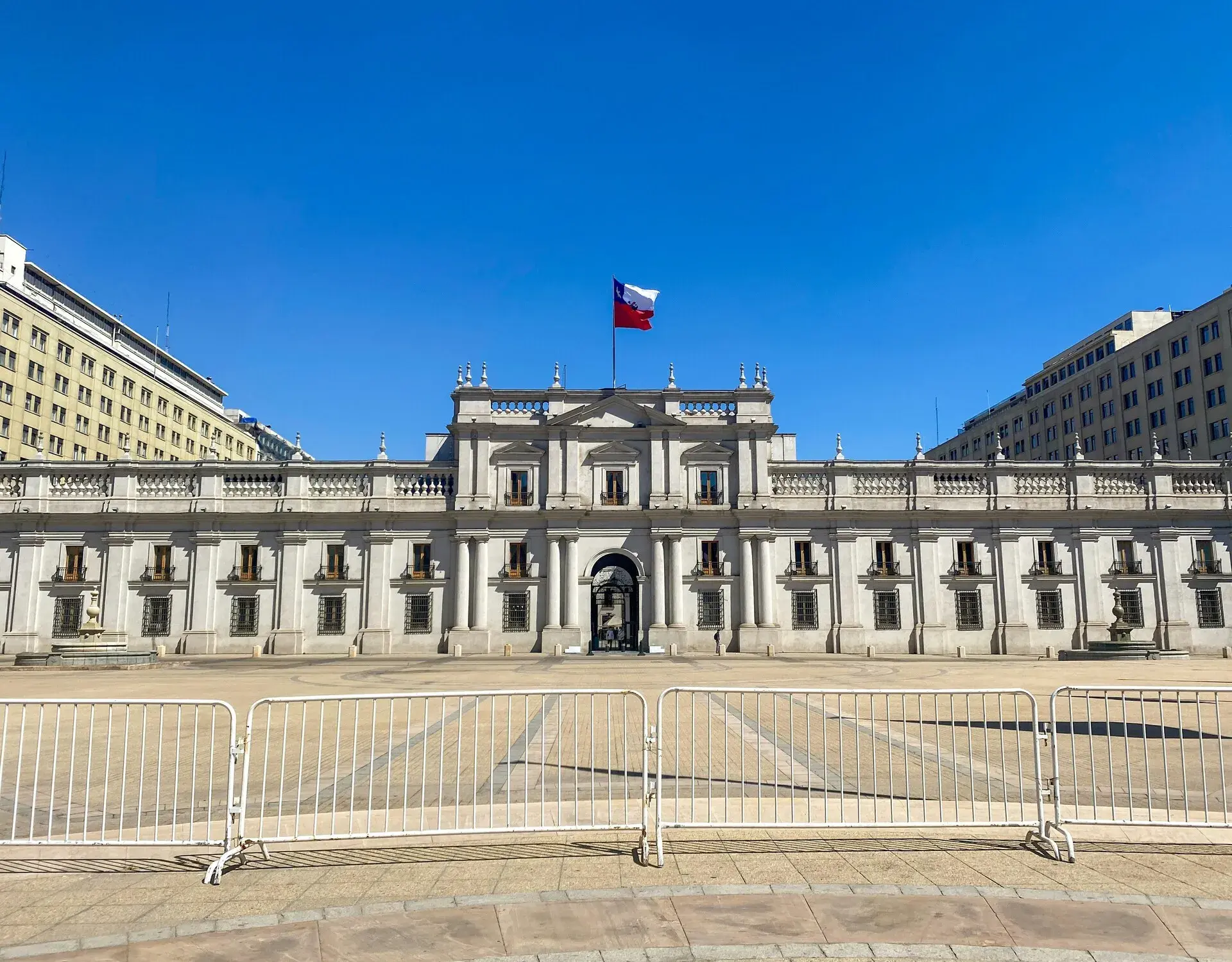 智利聖地亞哥02 總統府拉莫內達宮（la Moneda）
