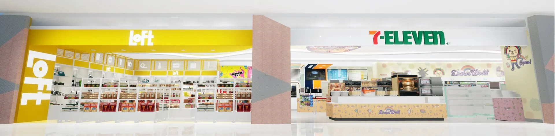 Loft Select Japan 高雄夢時代 7 Eleven