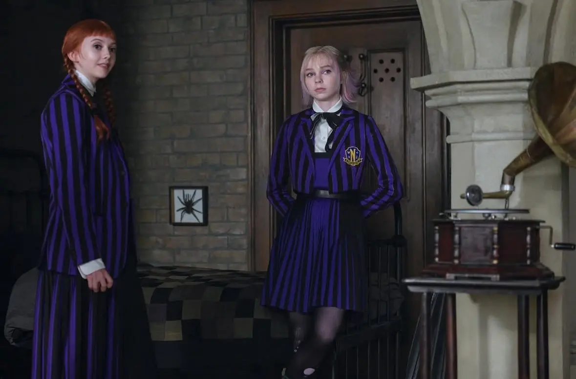 Netflix影集《星期三》第二季 狼人少女 依妮·辛克萊（enid Sinclair）