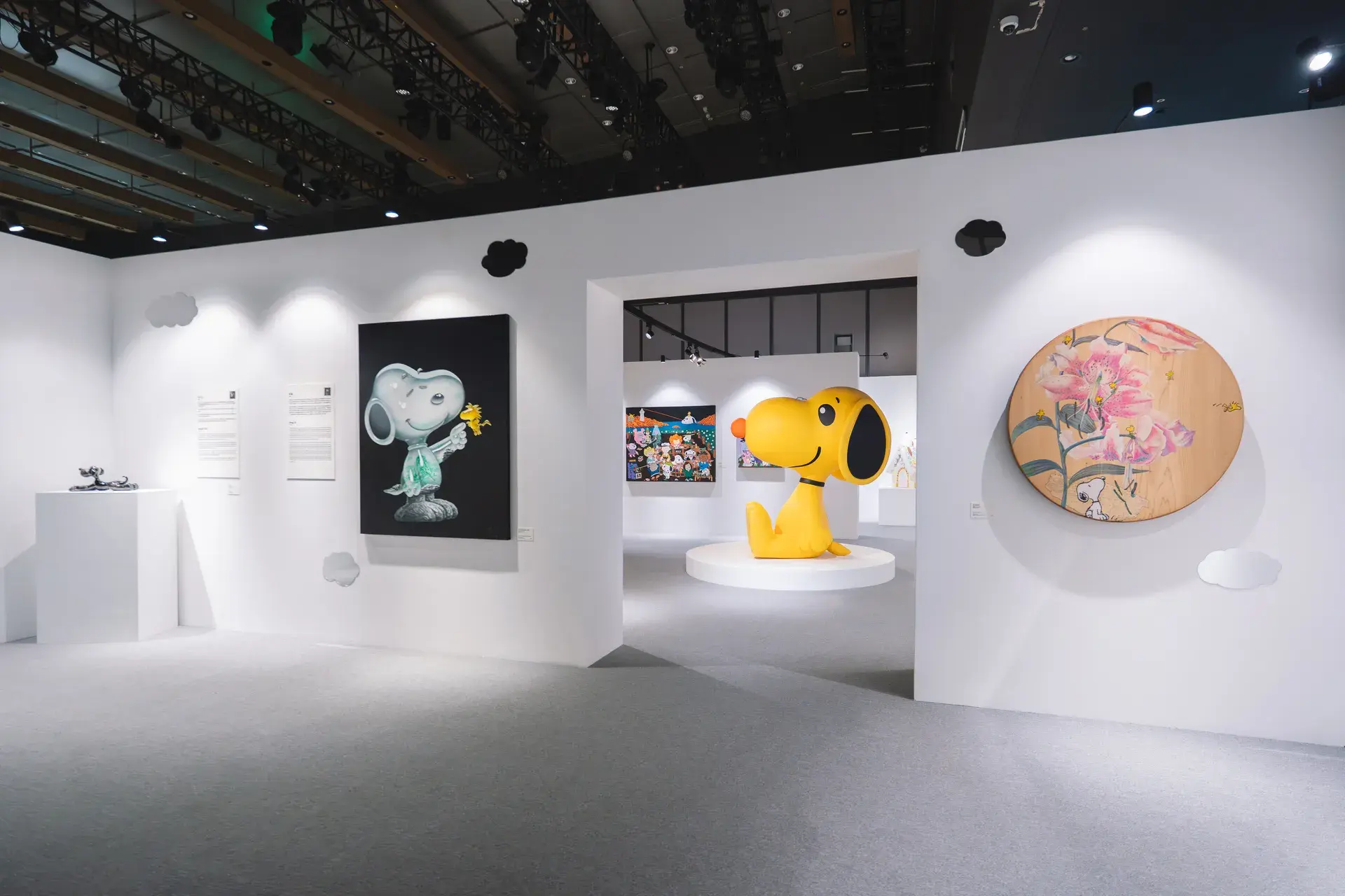 2025展覽推薦：《how Do You Do Snoopy 花生漫畫75周年特展》08 展區二史努比藝術平行時空 史努比對話亞洲