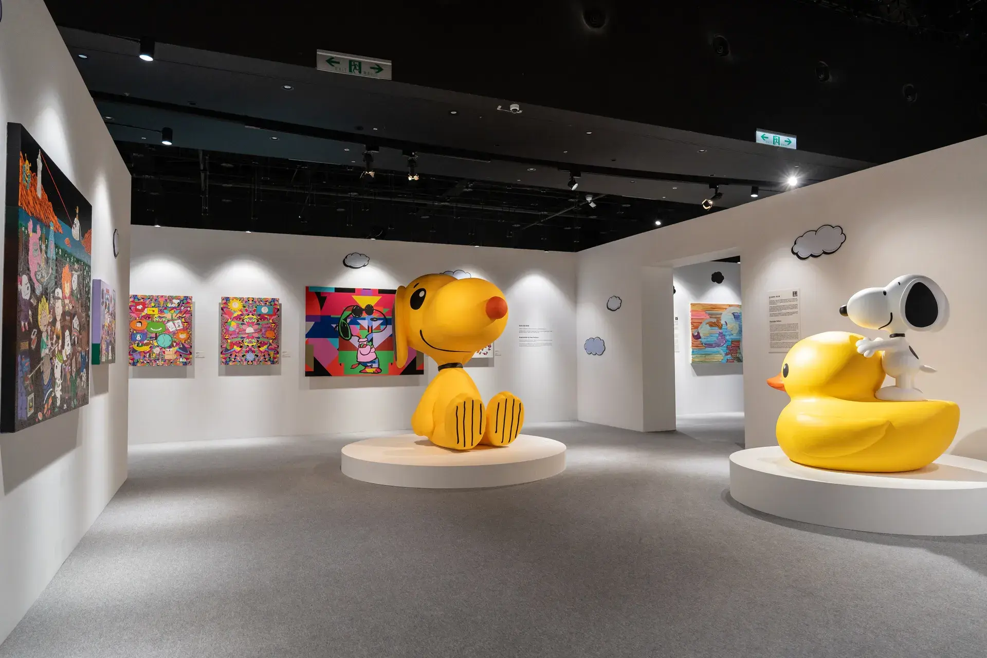 2025展覽推薦：《how Do You Do Snoopy 花生漫畫75周年特展》09 展區二史努比藝術平行時空 史努比當代新詮