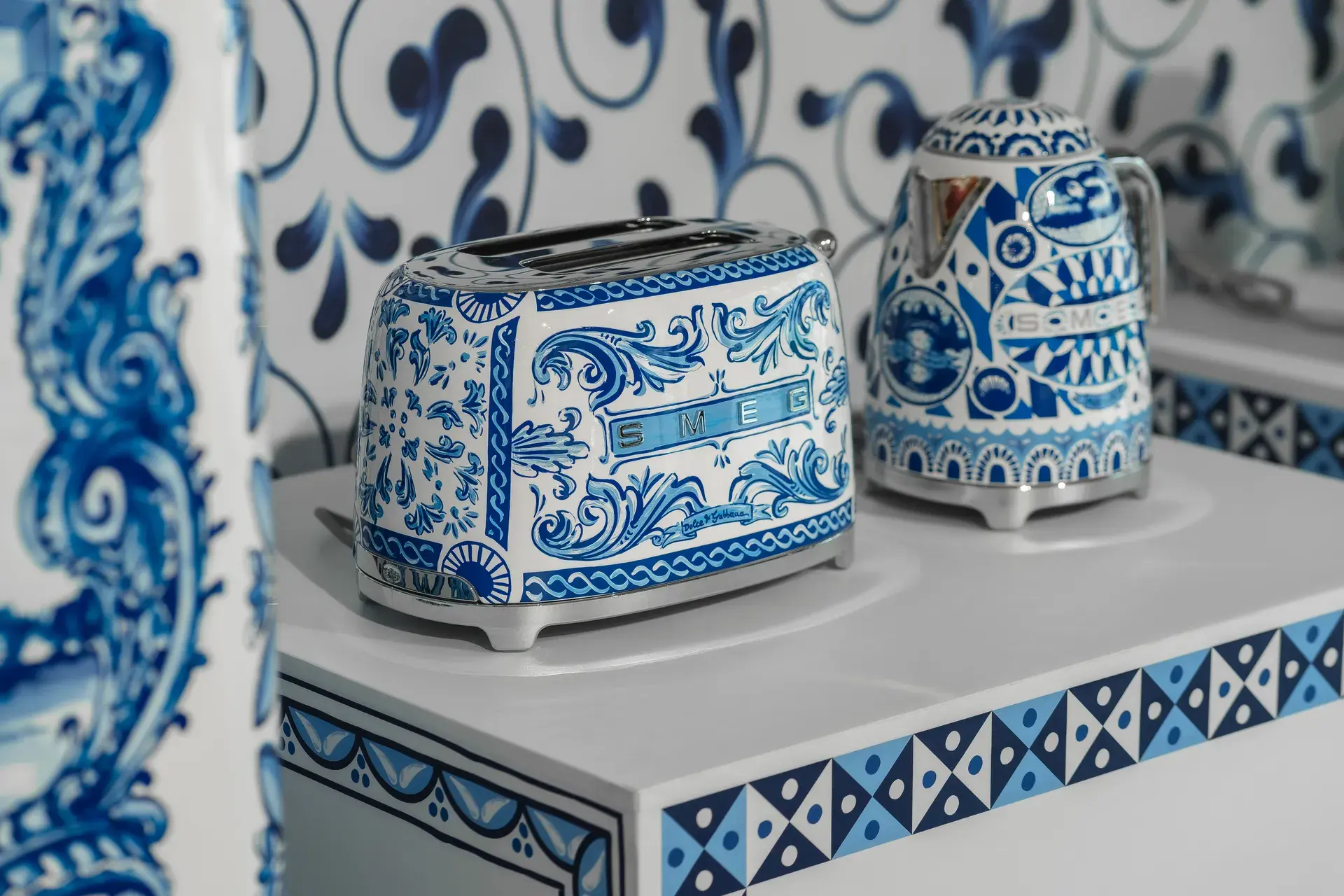 Smeg 聯名 Dolce Gabbana Blu Mediterraneo 藍色地中海系列 居家美學 精品餐廚用品5