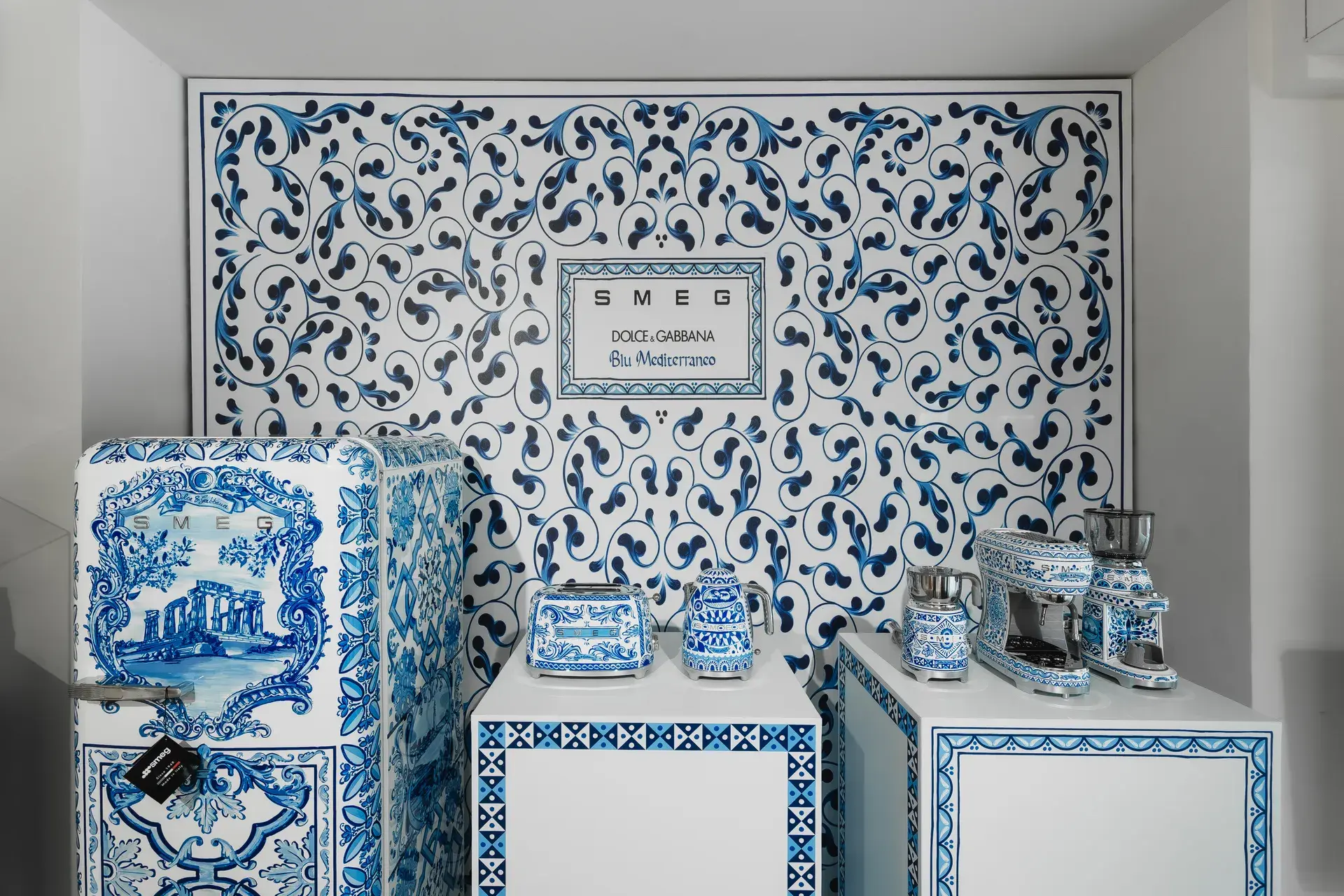 Smeg 聯名 Dolce Gabbana Blu Mediterraneo 藍色地中海系列 居家美學 精品餐廚用品4