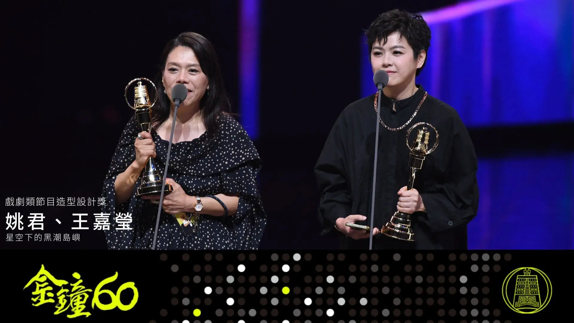 【金鐘獎】金鐘60戲劇類得獎名單 節目造型設計 星空下的黑潮島嶼