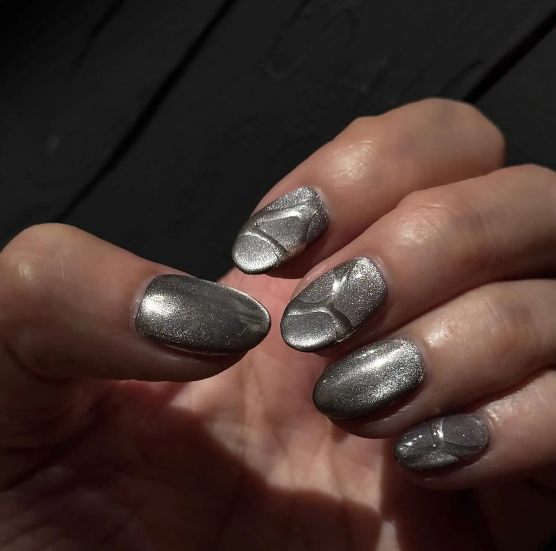 【kirbykuo】秋冬美甲 美甲 貓眼01