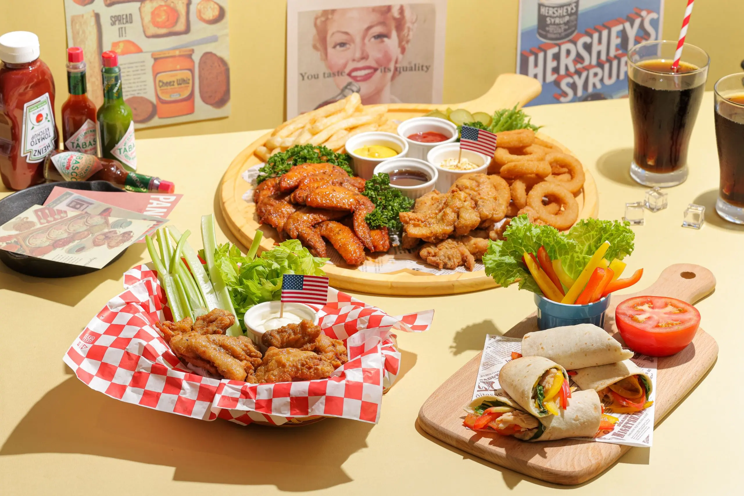 【典華 豐food】 台北大直餐廳活動 豐 Food 海陸百匯 美式炸物拼盤