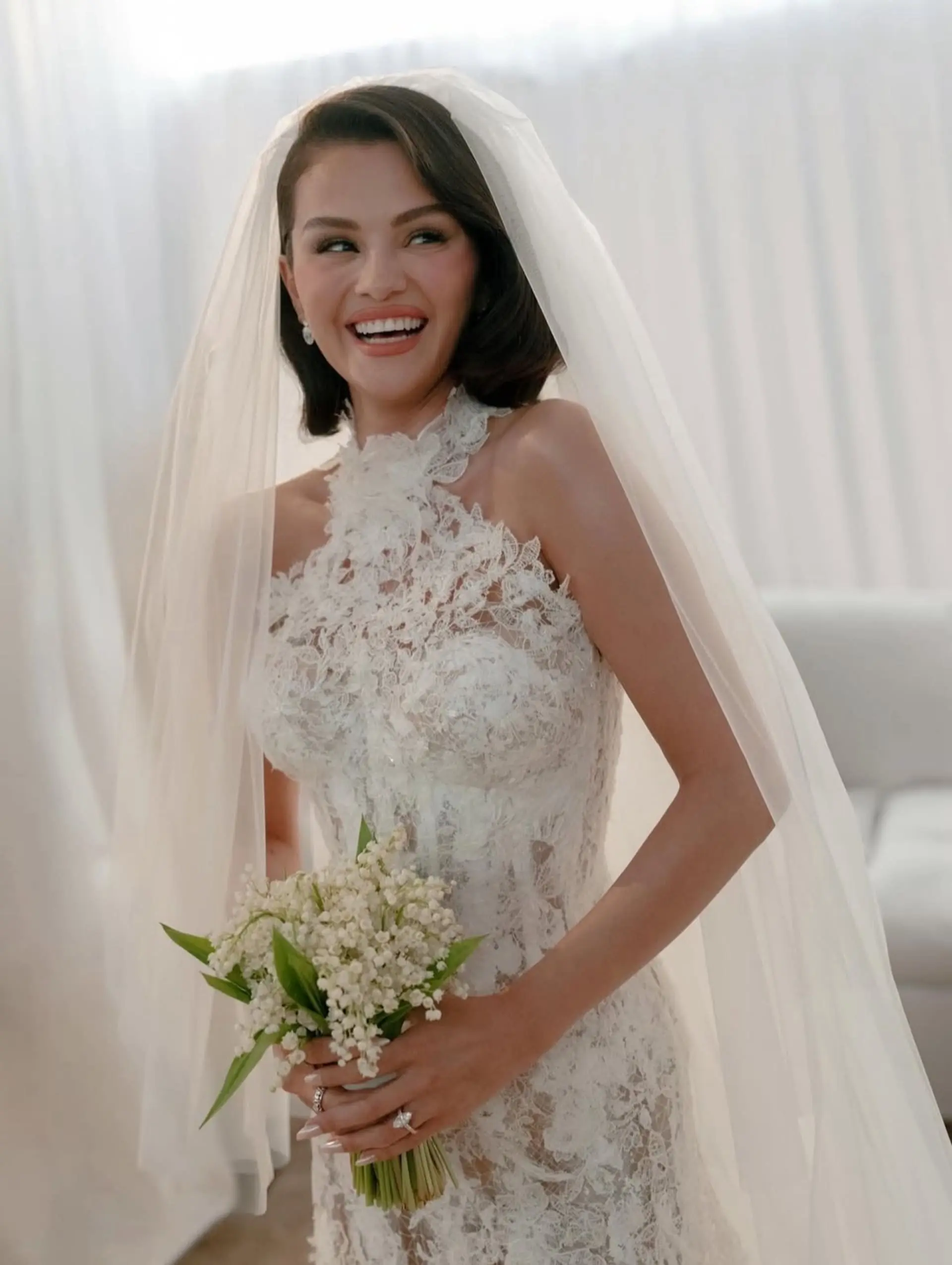 【selenagomez】現實版迪士尼公主賽琳娜戈梅茲的夢幻婚紗 Selena Gomez 第二套03