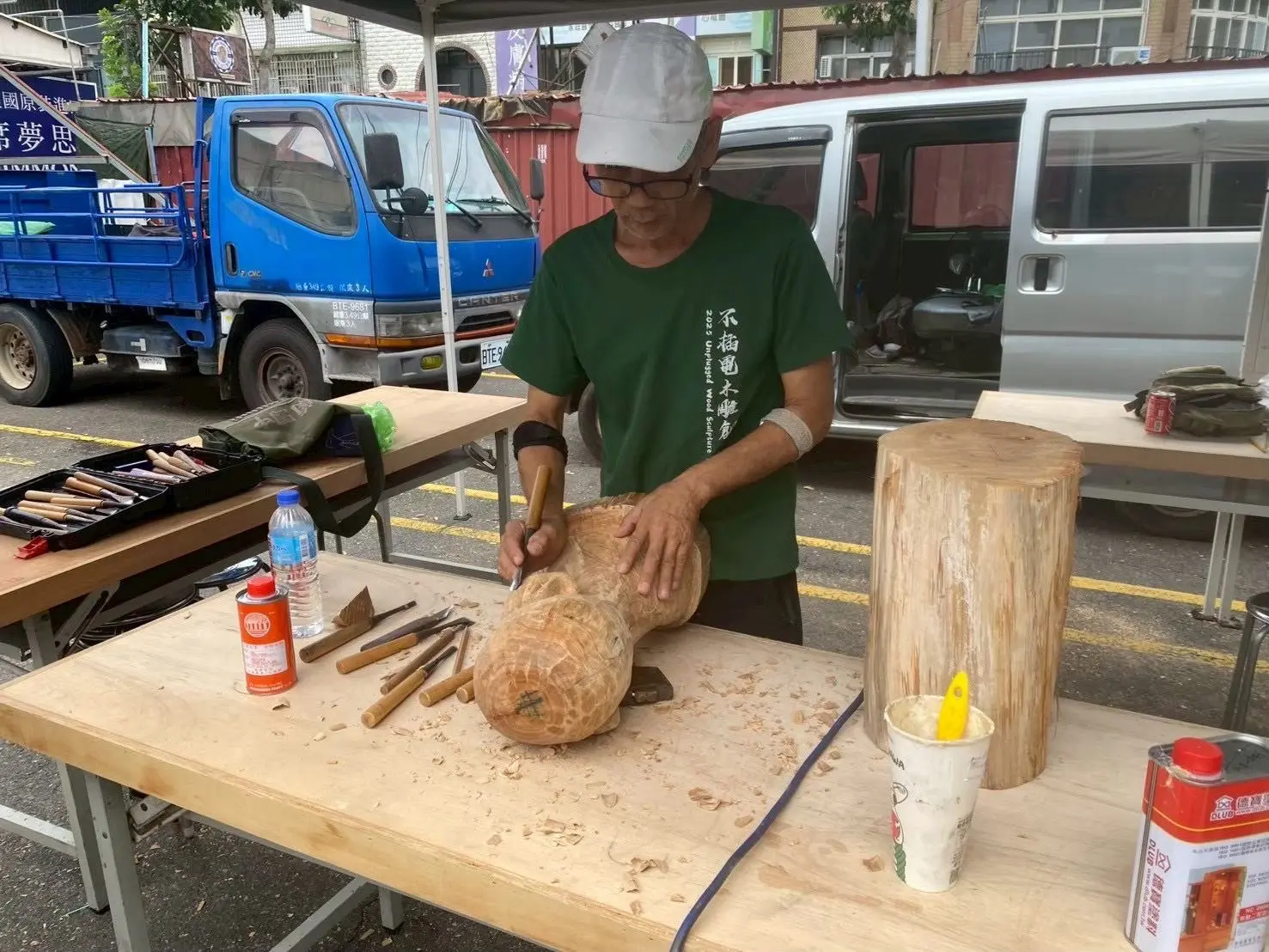 【埔里鎮寶大飯店】南投飯店推薦 南投特色活動 木雕營出現不少新生代藝術家