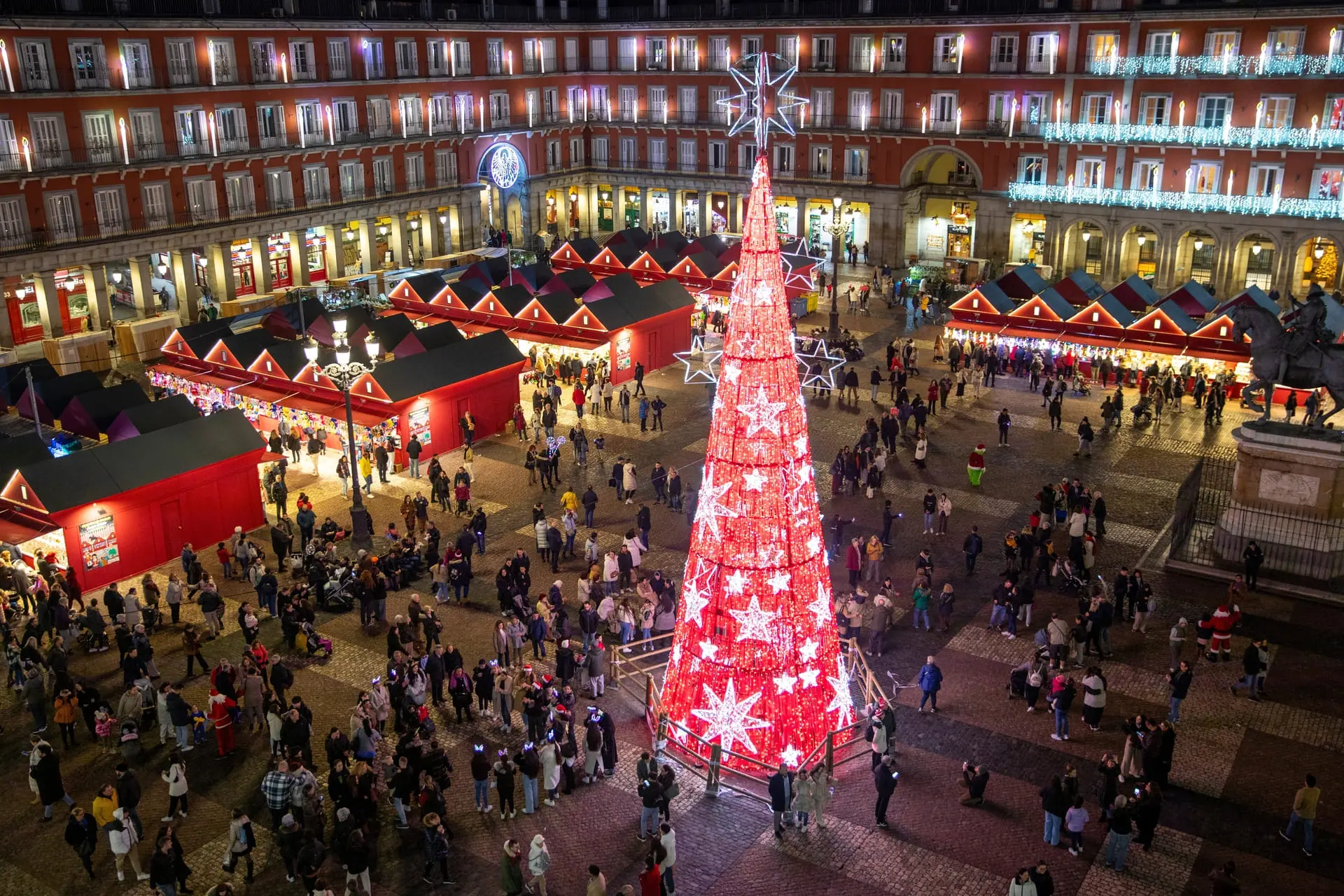 【shutterstock／mariomonte】西班牙馬德里聖誕市集