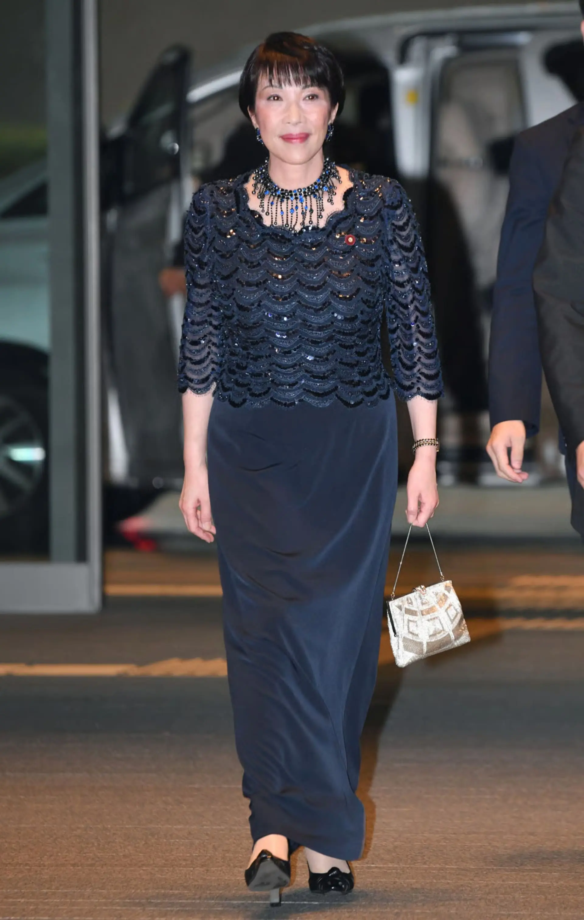 【kyodo】高市早苗 日本首相 藍色穿搭03