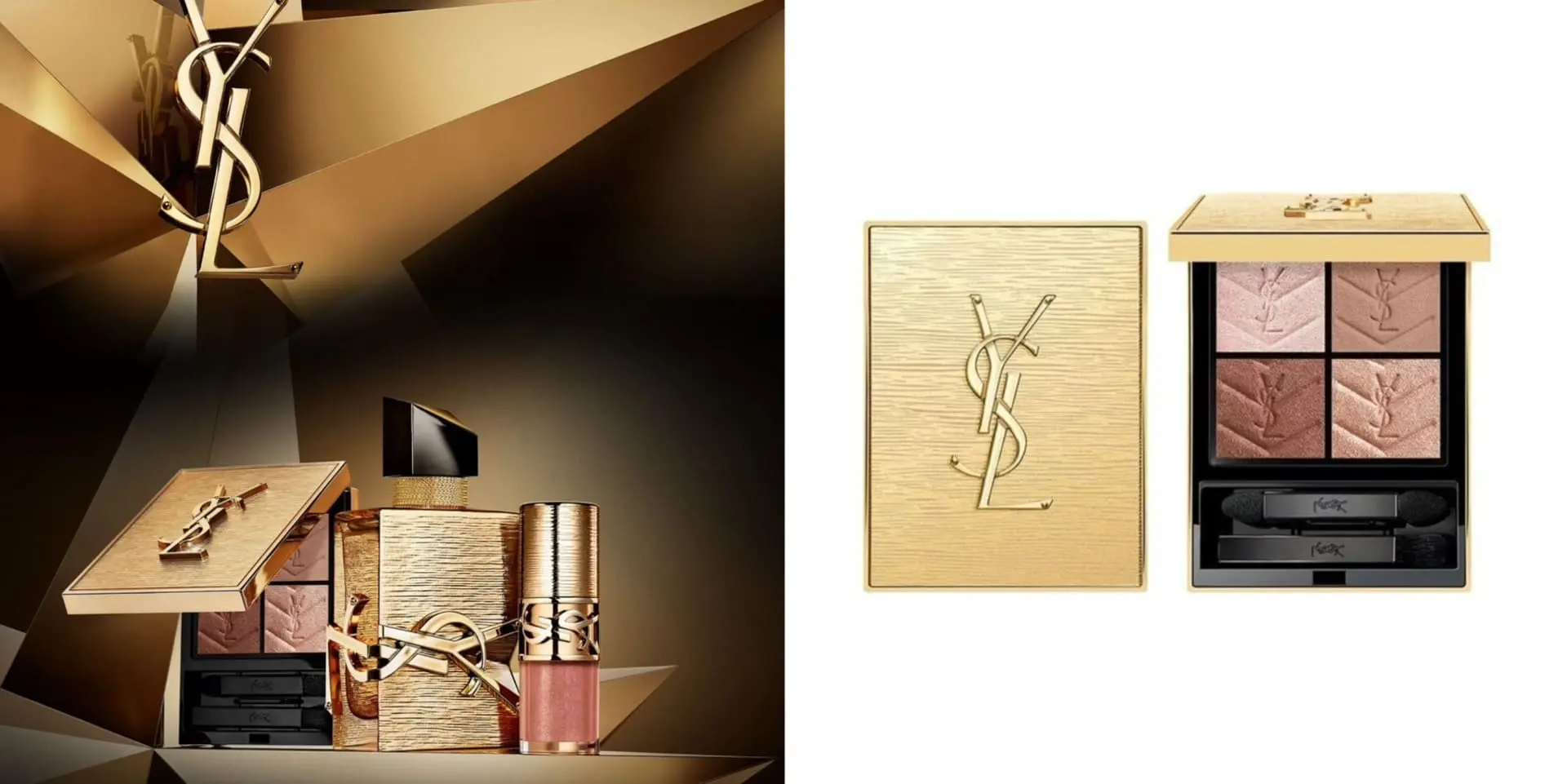 【ysl】2025聖誕限定彩妝 Ysl 眼影盤