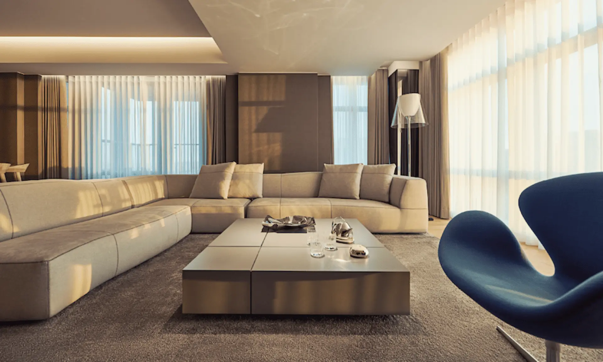 The Amnis然一酒店座落於亞洲新灣區的核心樞紐，是台灣首家，更是唯一隸屬萬豪集團奢華系列的豪華精選酒店。客房搭配大片落地窗引入日光與城市景觀，打造寧靜內斂的極致奢旅體