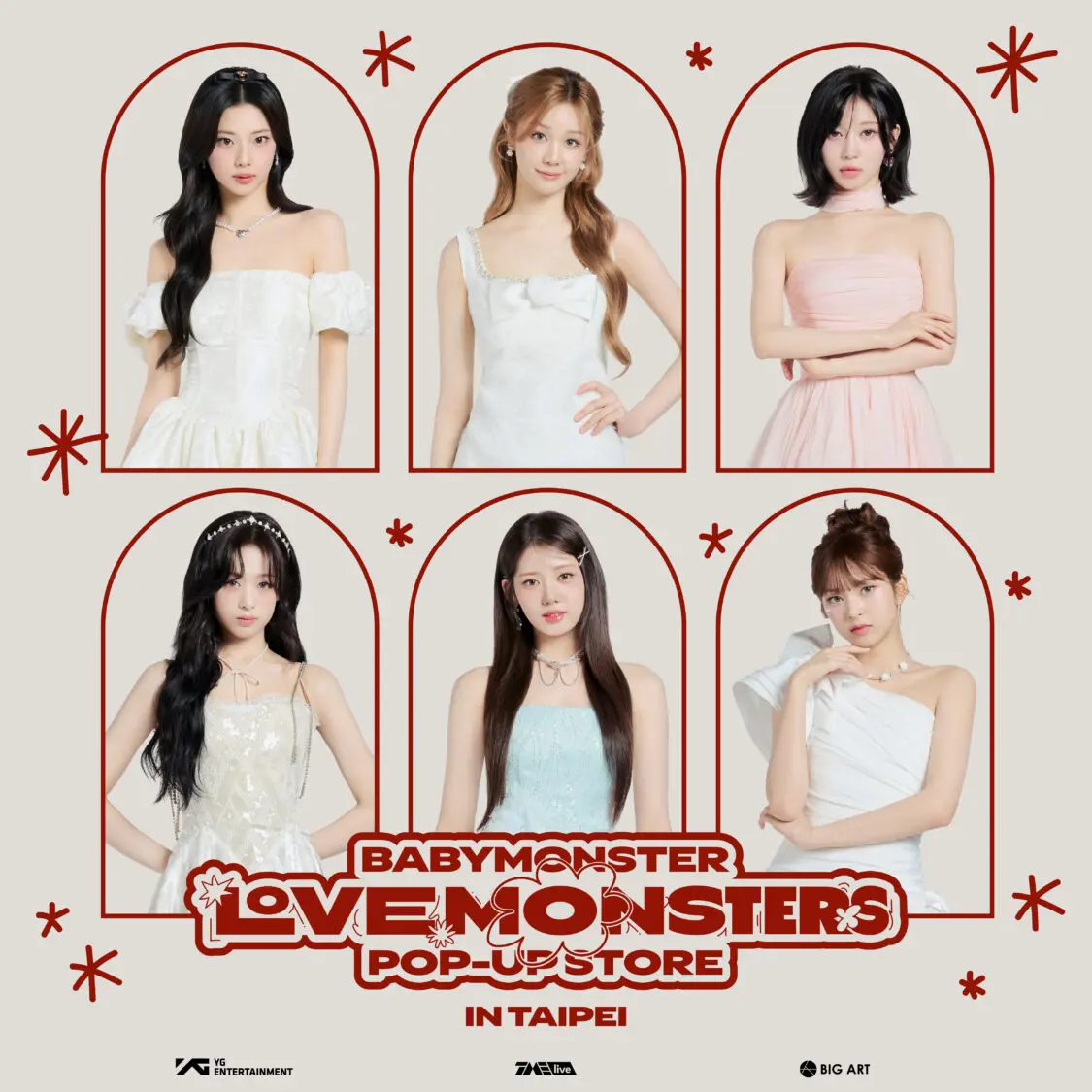 Babymonster Love Monsters Pop Up Store In Taipei」