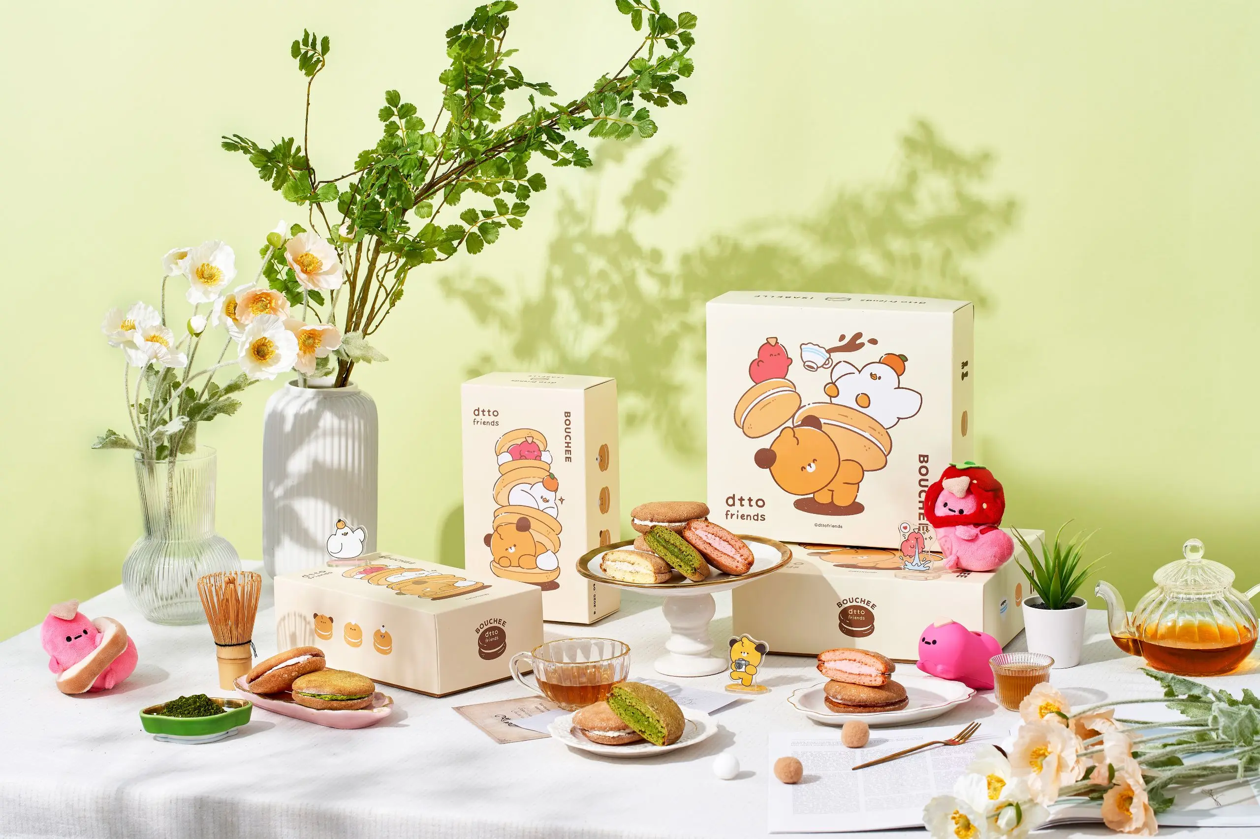 【伊莎貝爾】2026 春節送禮聯名推薦 伊莎貝爾 × Dtto Friends 夢幻聯名:開啟療癒系午茶派對!