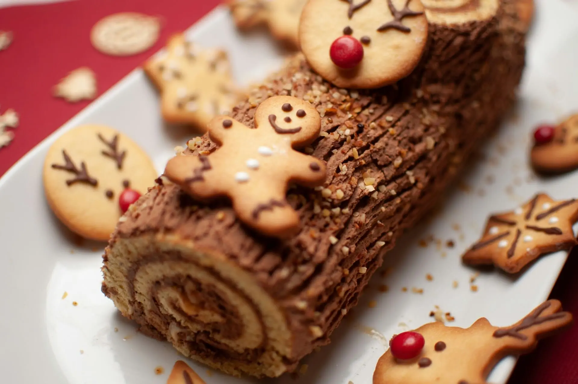 【unsplash】甜點 聖誕節 Buche De Noel